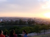 Panorámica al atardecer