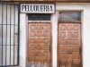 La peluquería en la plaza del pueblo