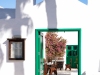 Verde sobre blanco
