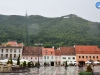 Brasov bajo la lluvia